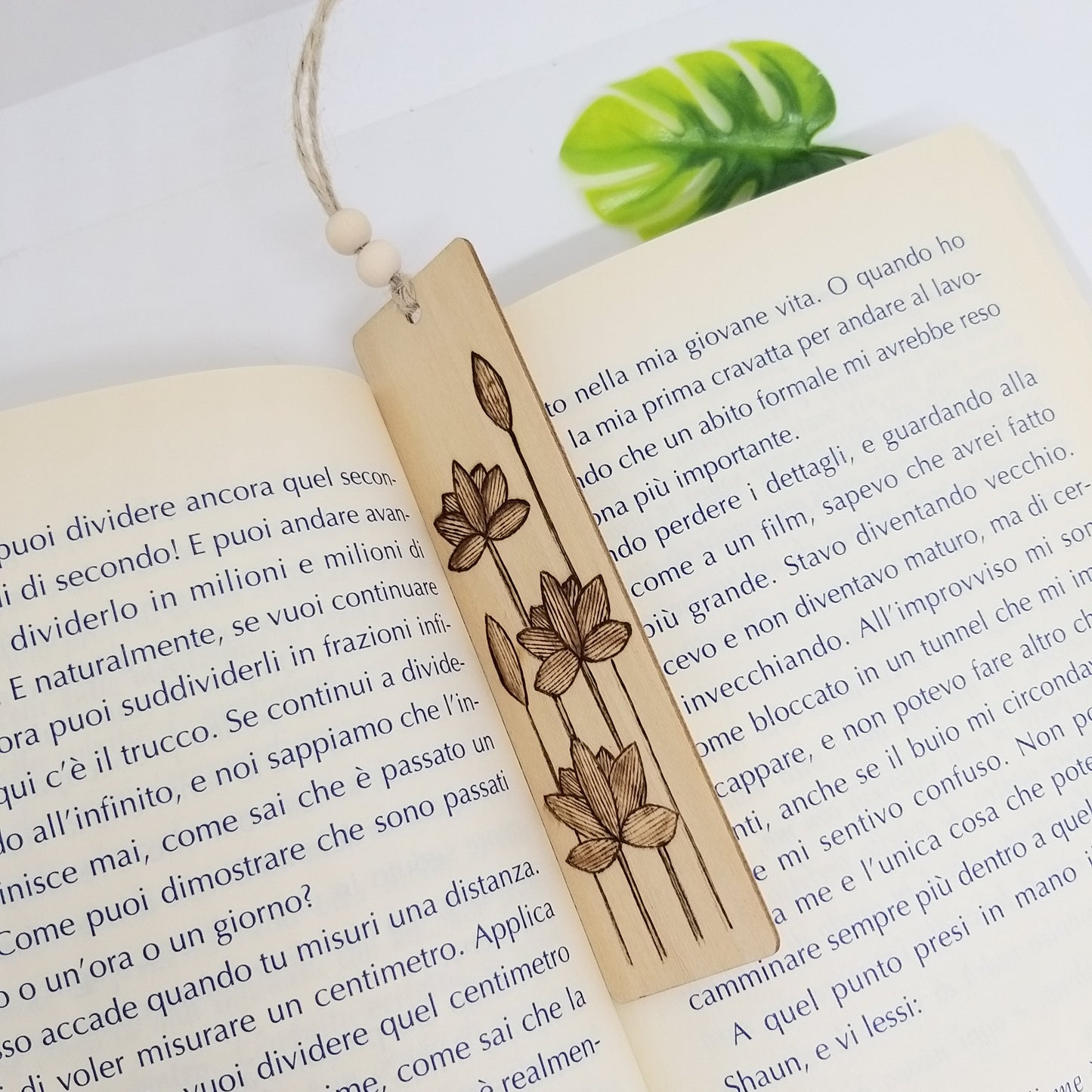 SEGNALIBRO "FIORI DI LOTO“