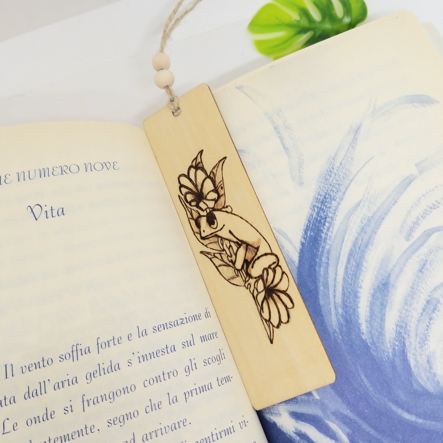 SEGNALIBRO "RANA FIORE“