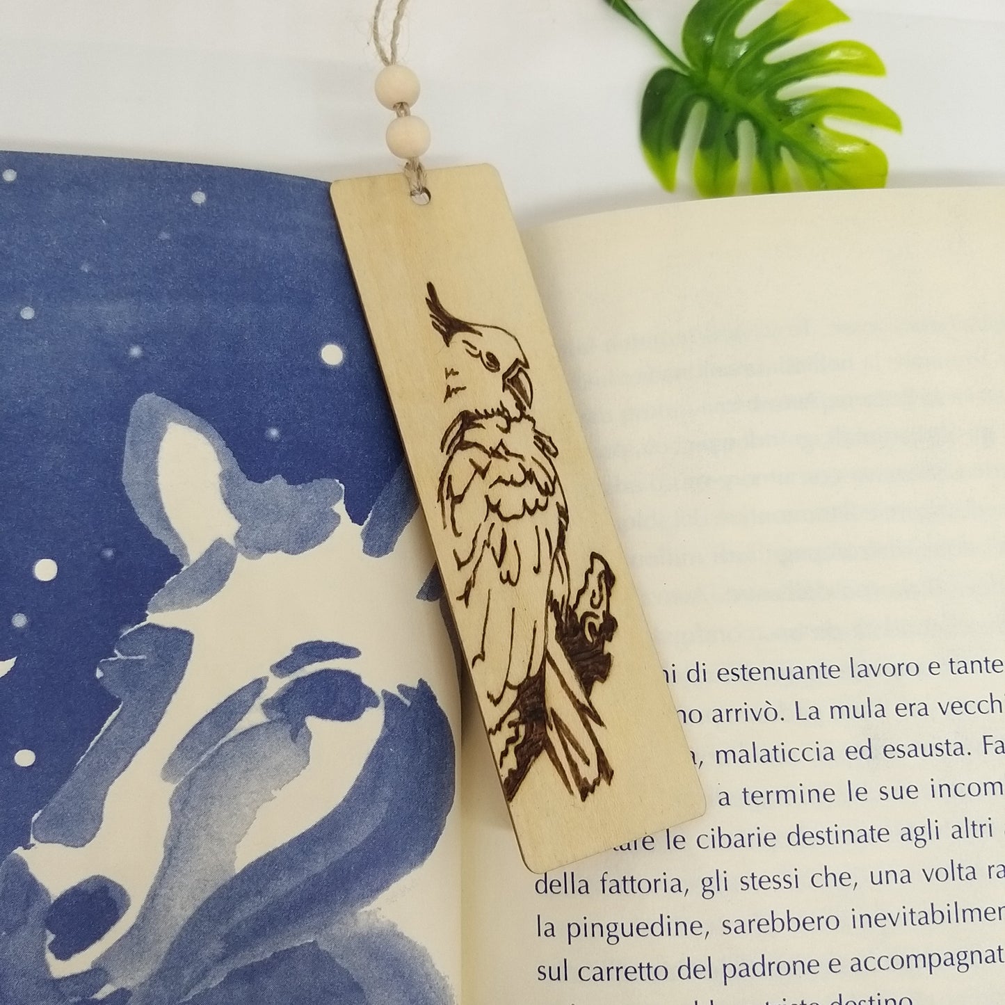 SEGNALIBRO "CACATUA GALERITA“