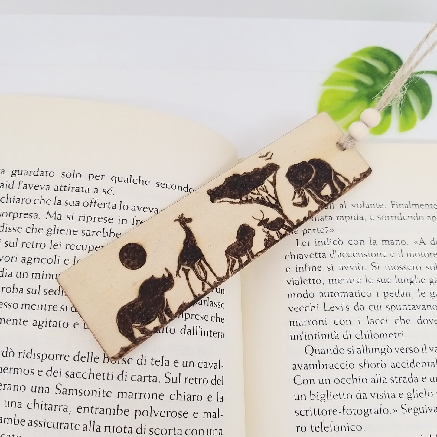 SEGNALIBRO "AFRICA SKYKINE“