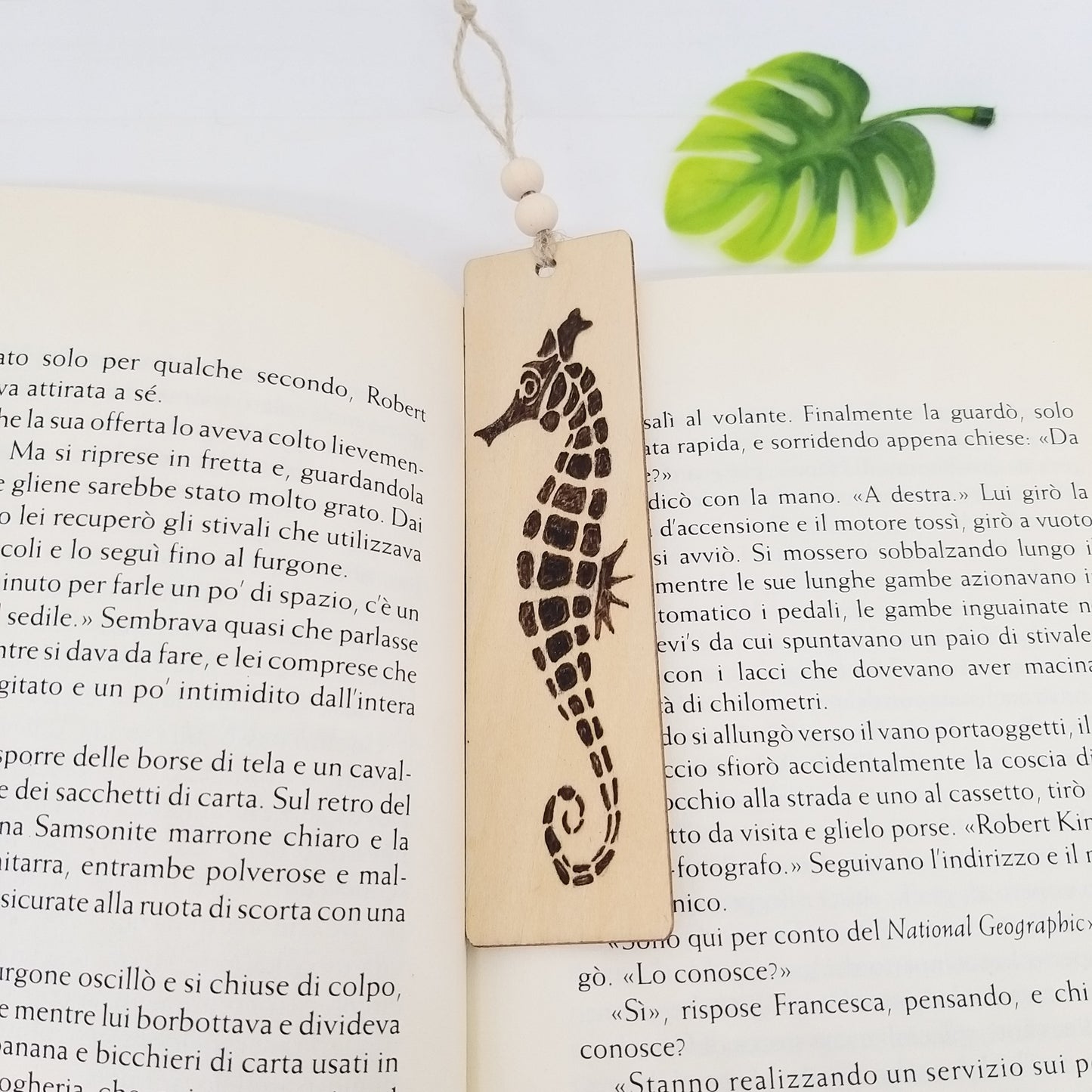 SEGNALIBRO "CAVALLUCCIO MARINO“