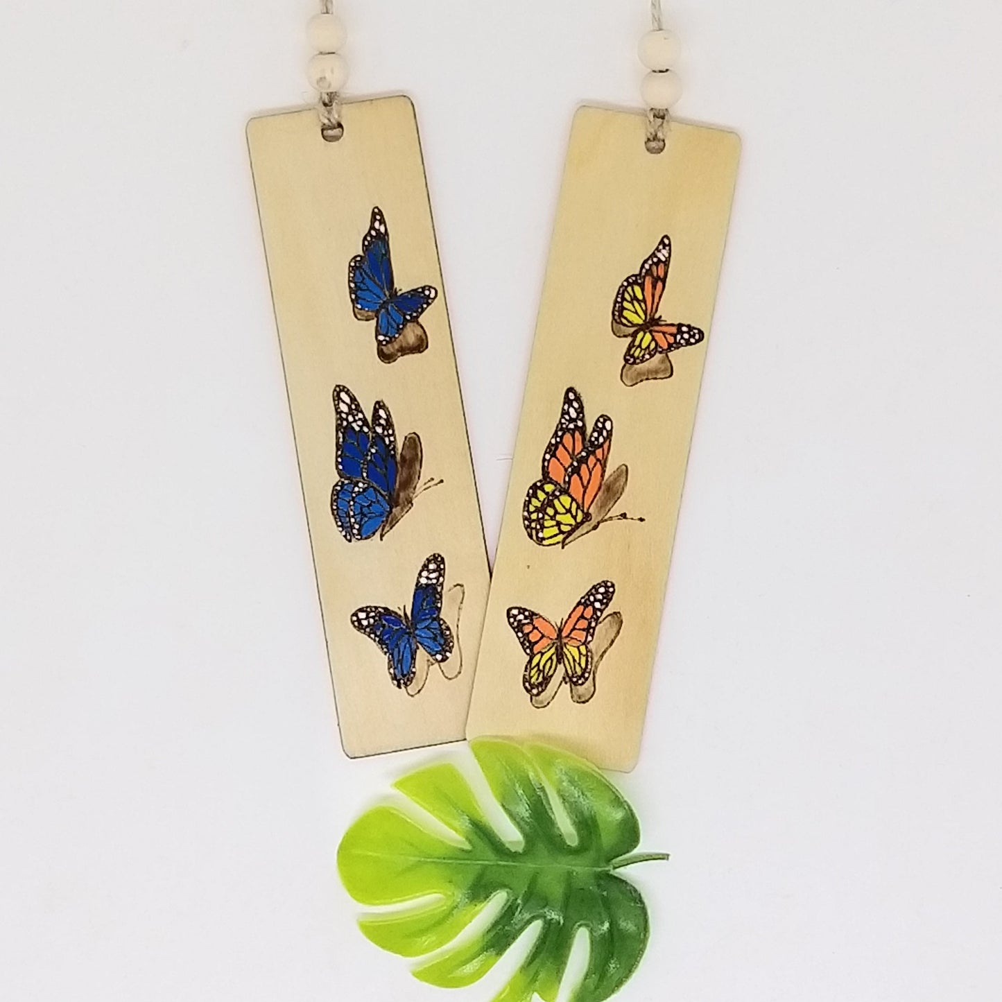 SEGNALIBRO "FARFALLE AZZURRE“