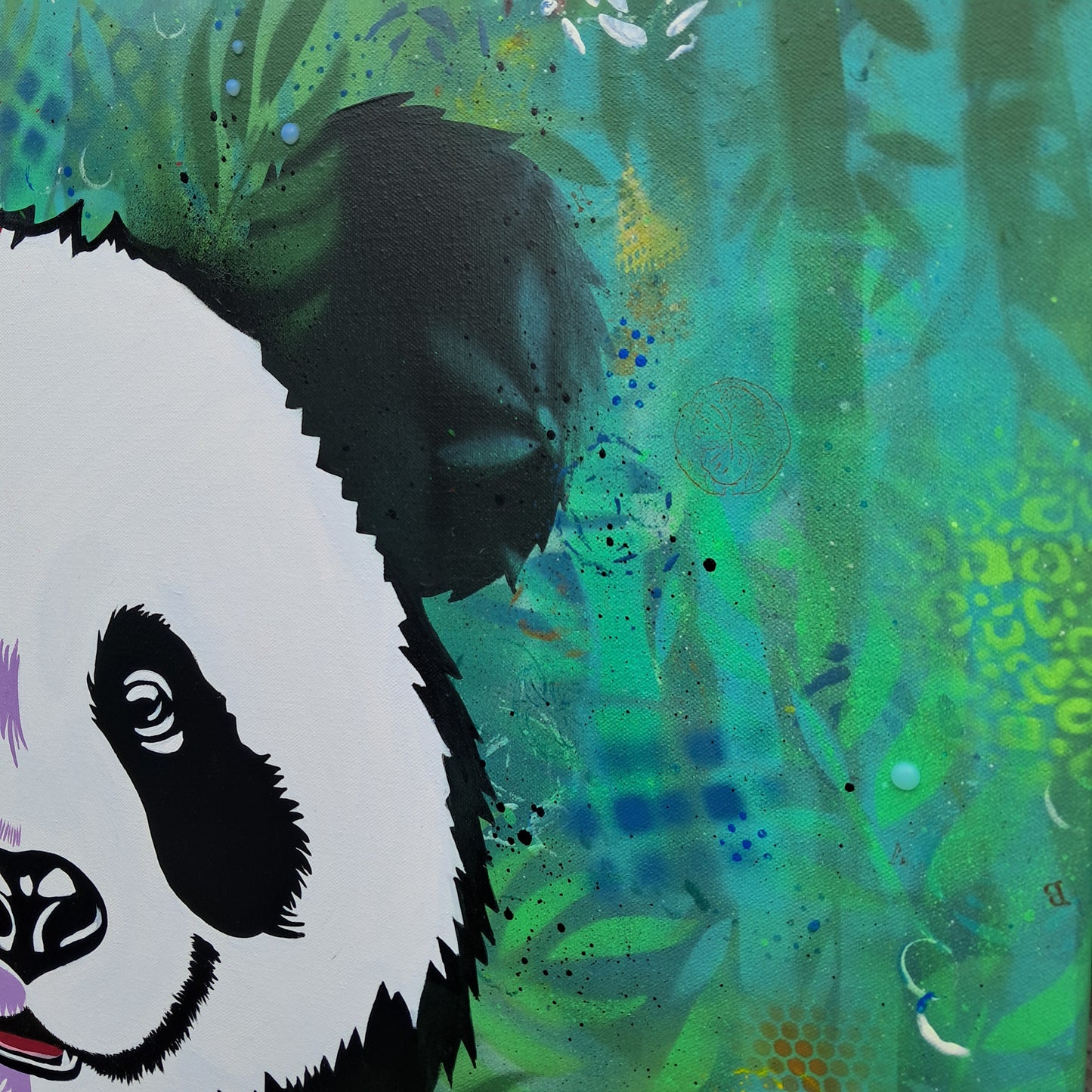 QUADRO "EVOLUZIONE?" PANDA 80X80