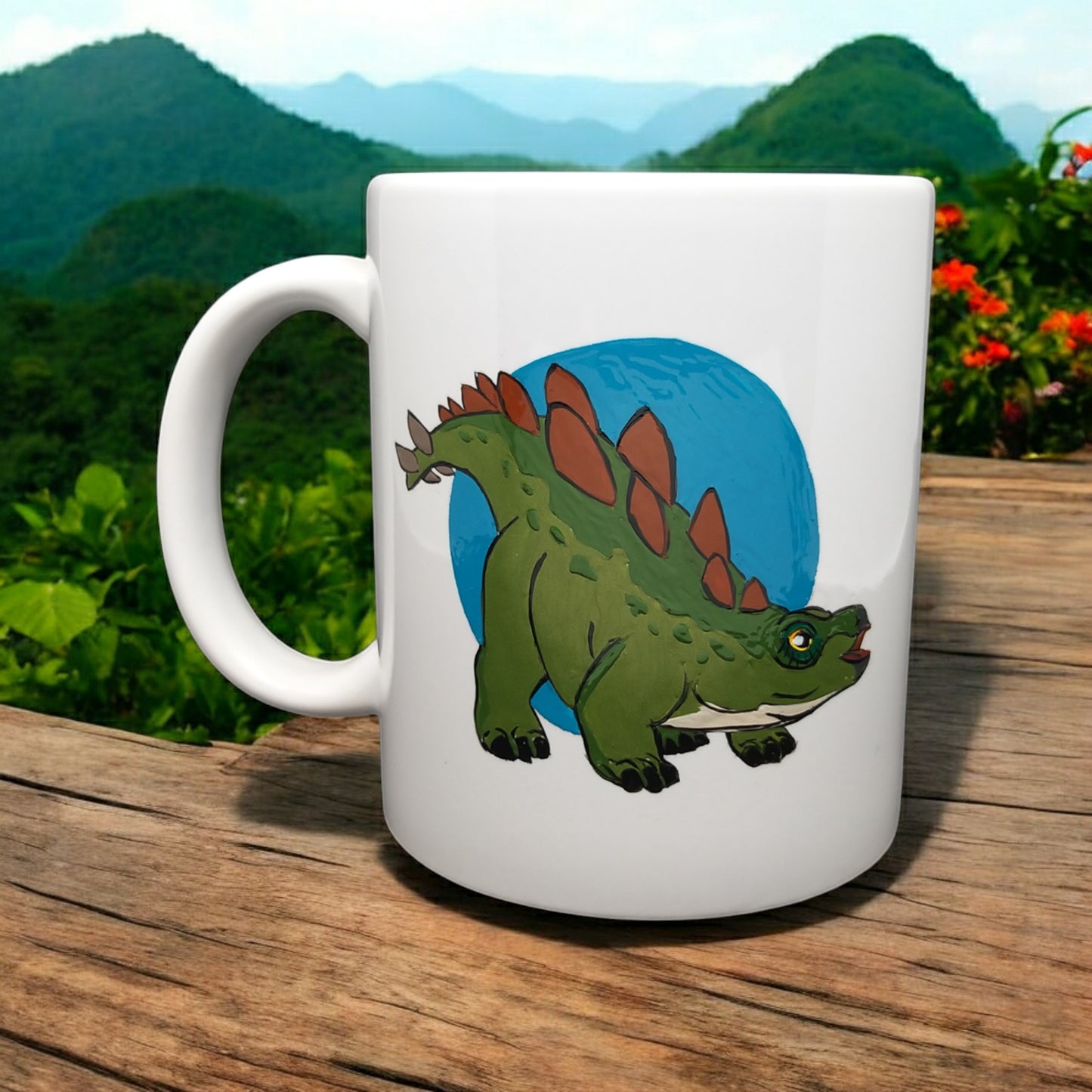 TAZZA JURASSIC PARK - STEGOSAURO #122