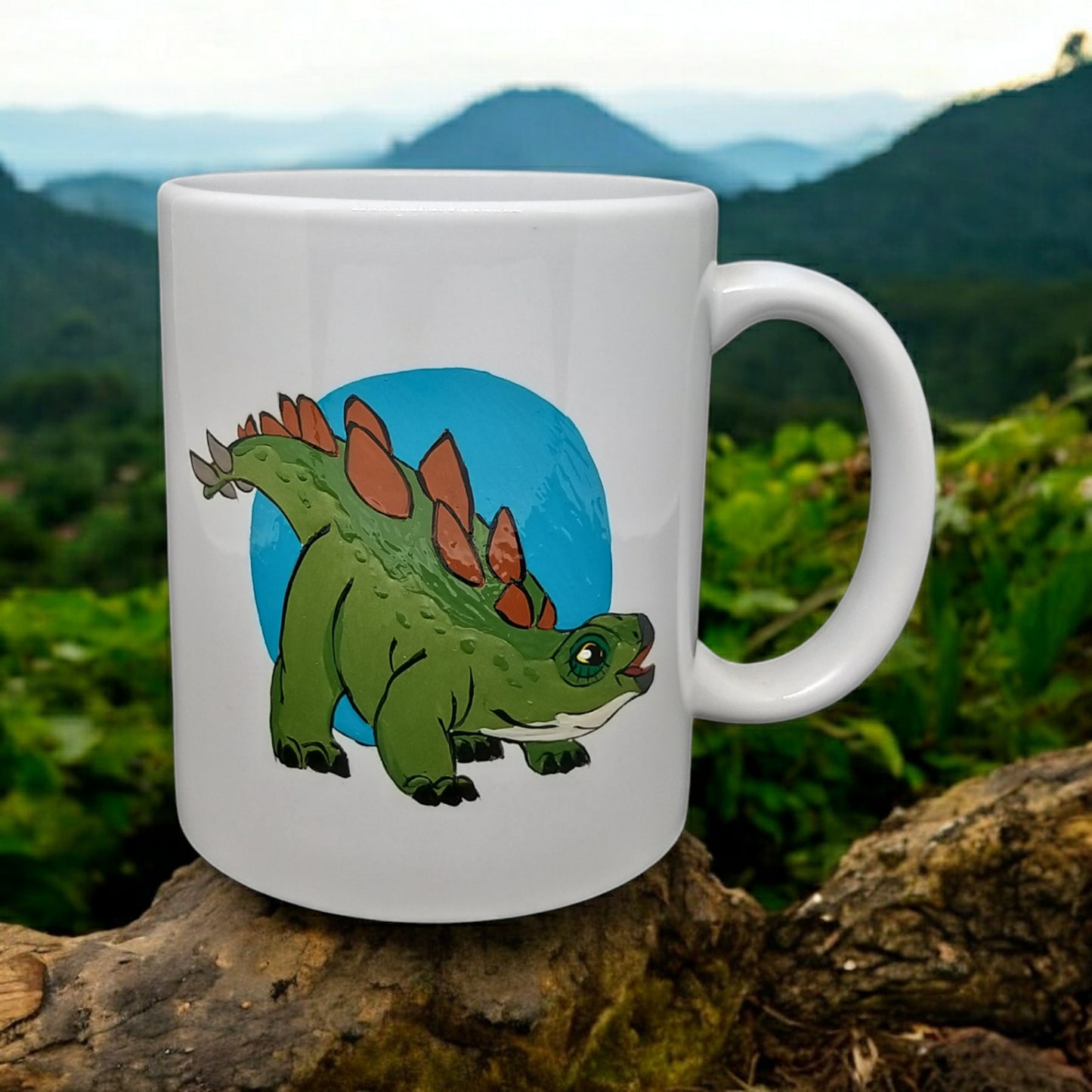 TAZZA JURASSIC PARK - STEGOSAURO #122