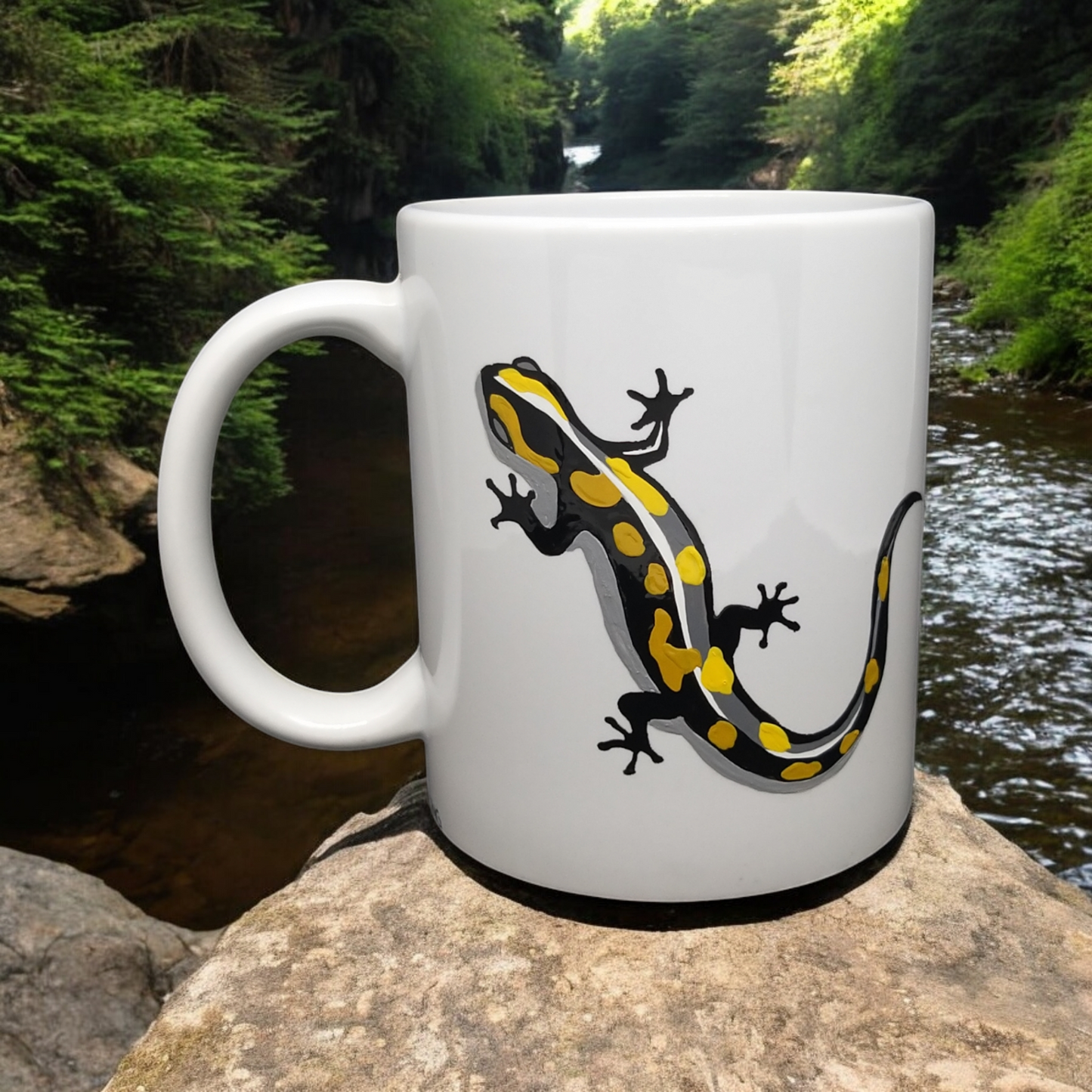 TAZZA SALAMANDRA PEZZATA