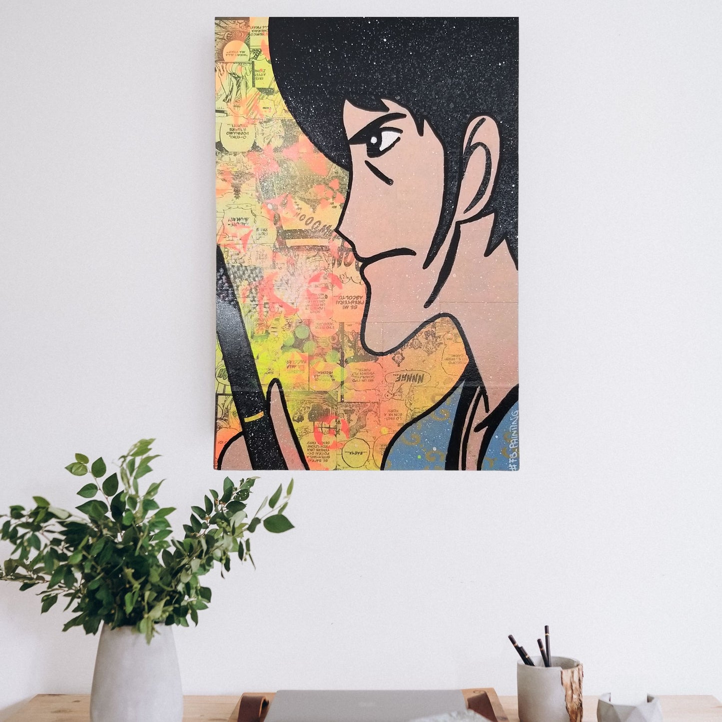 PANNELLO MDF "Lupin" - Goemon, Samurai