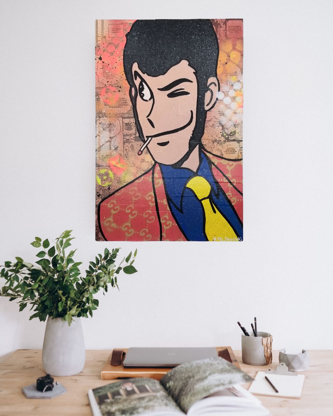 PANNELLO MDF "Lupin" - Arsenio Lupin