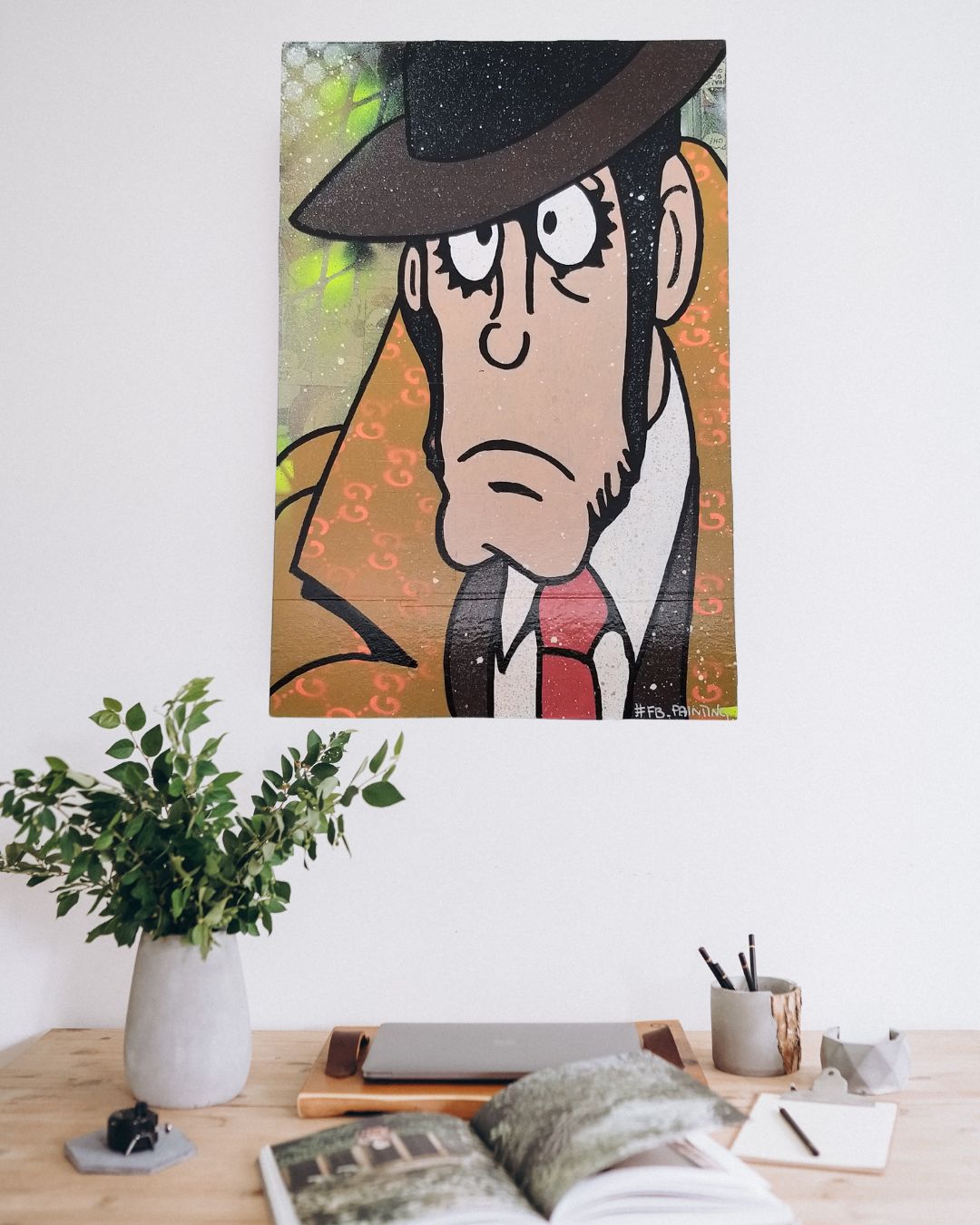 PANNELLO MDF "Lupin" - Zenigata