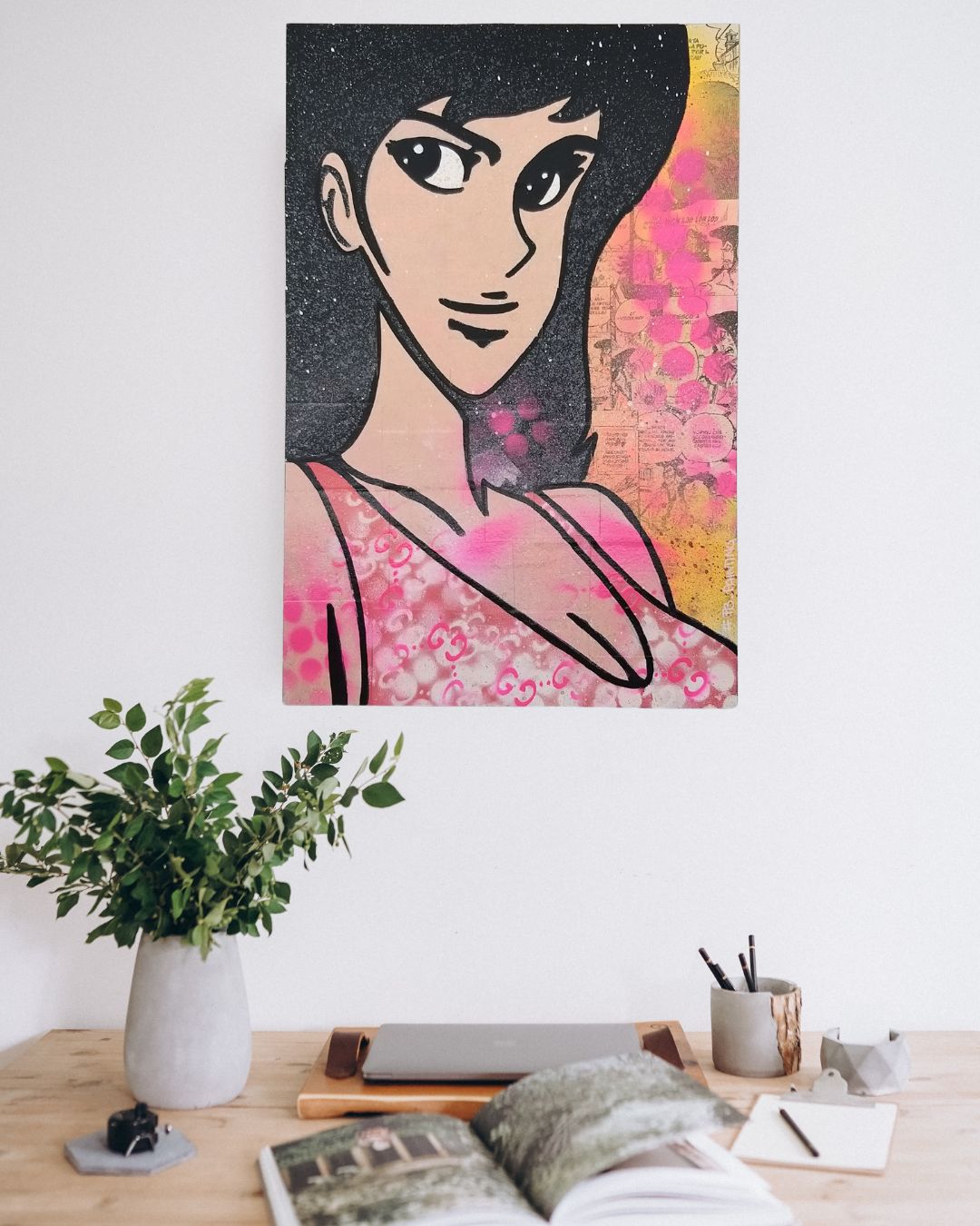 PANNELLO MDF "Lupin" - Fujiko Mine