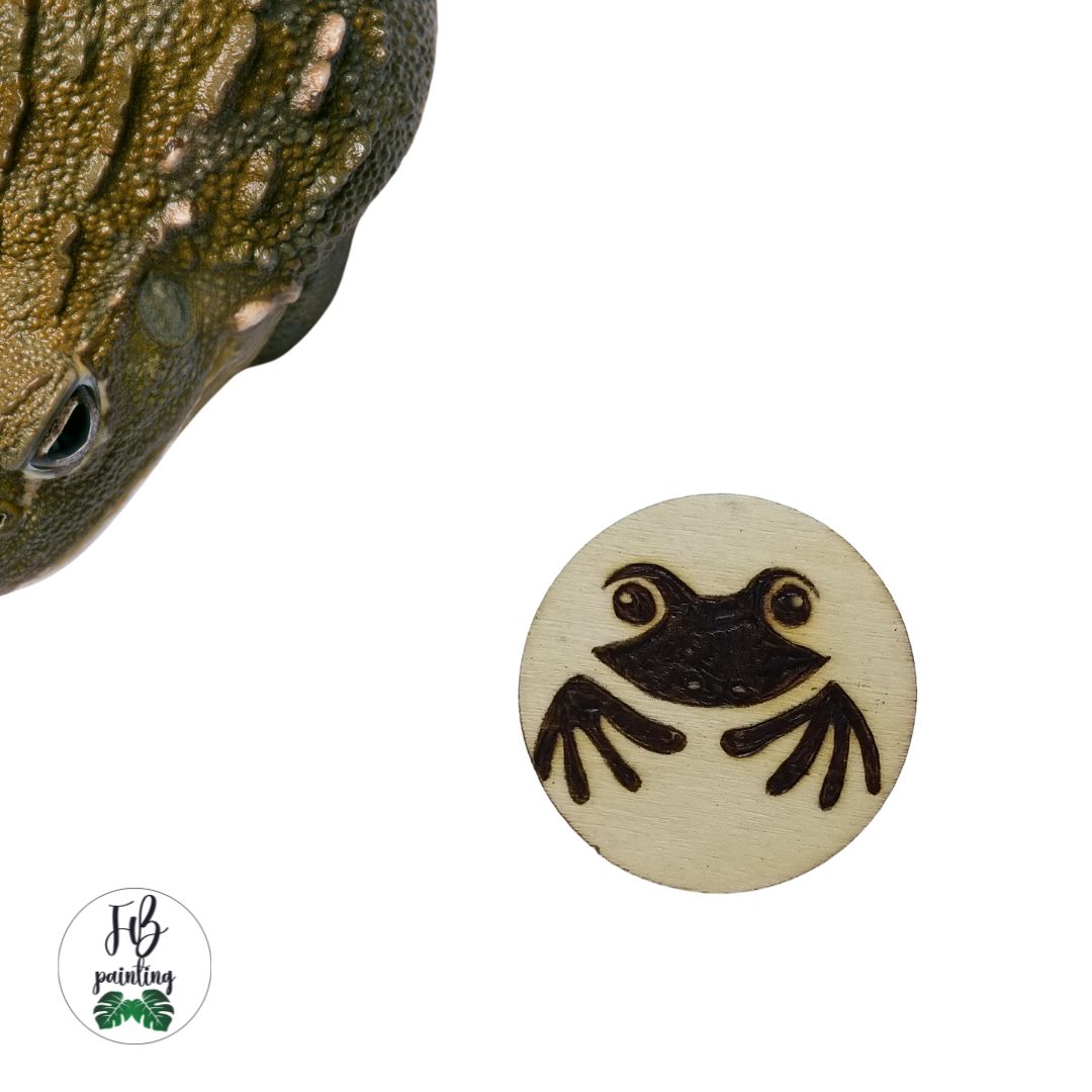 CALAMITA IN LEGNO - FROG