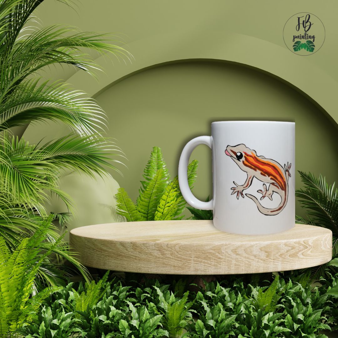 TAZZA GECO LEOPARDINO #40