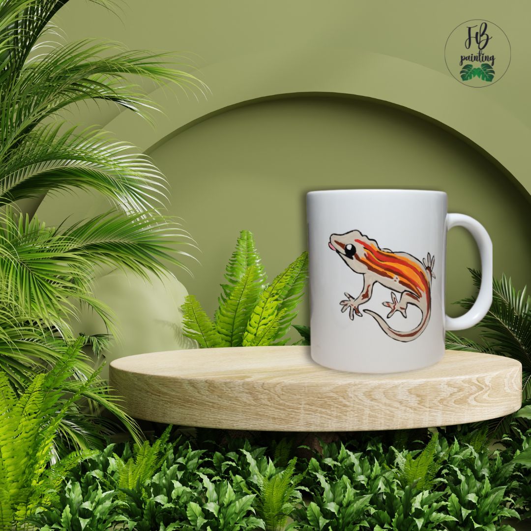 TAZZA GECO LEOPARDINO #40