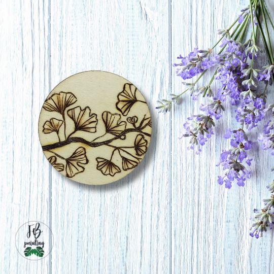 CALAMITA IN LEGNO - GINKGO