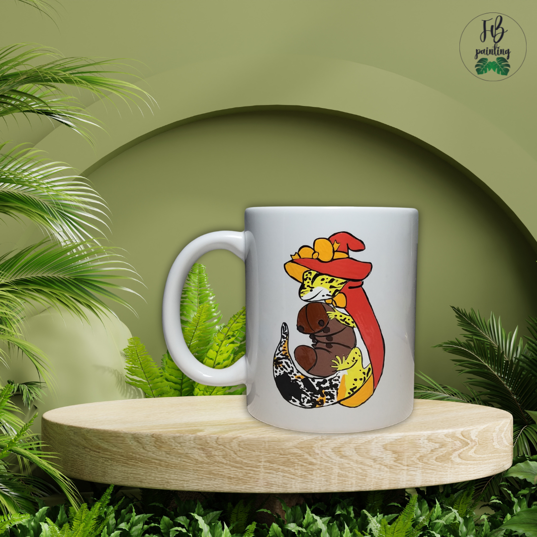 TAZZA GECO LEOPARDINO "MAGO" INSETTO #97