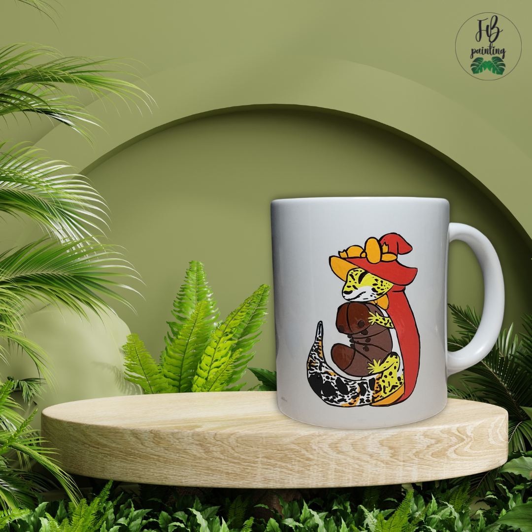 TAZZA GECO LEOPARDINO "MAGO" INSETTO #97