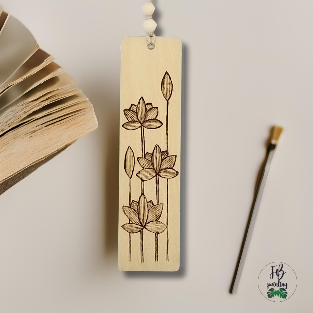 SEGNALIBRO "FIORI DI LOTO“
