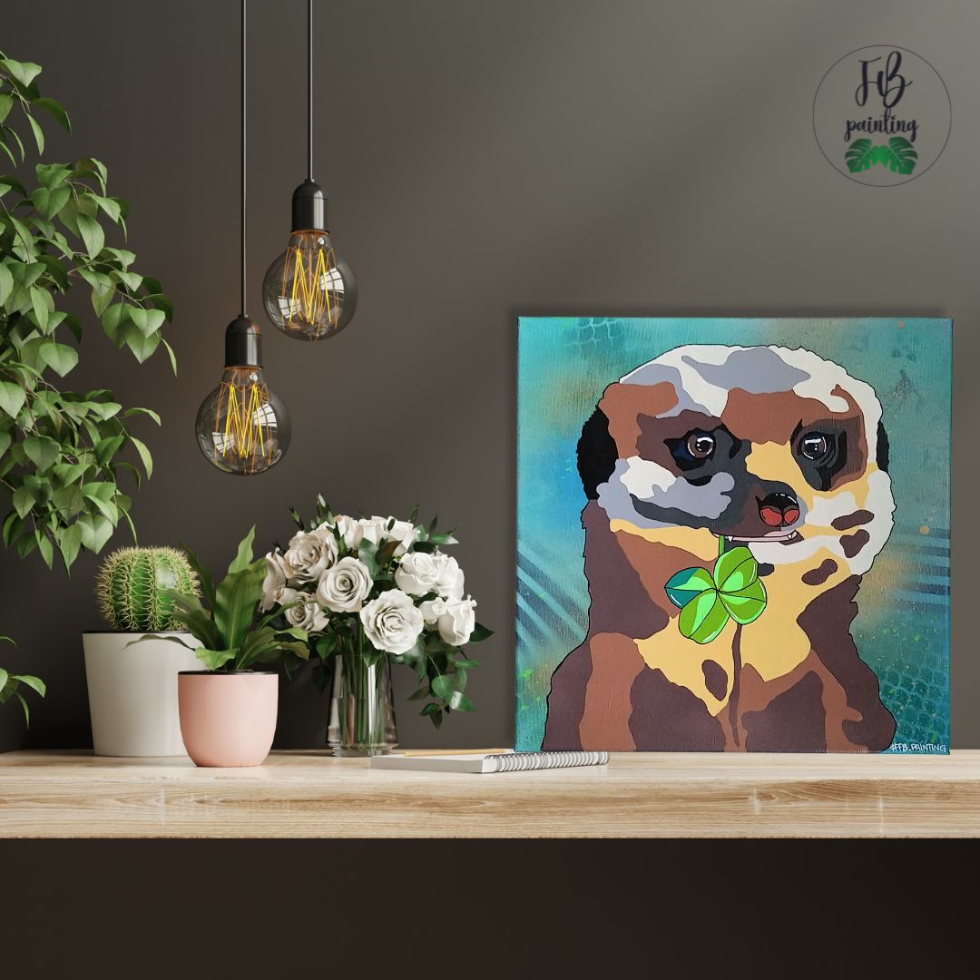 QUADRO 30x30 "SURICATA"